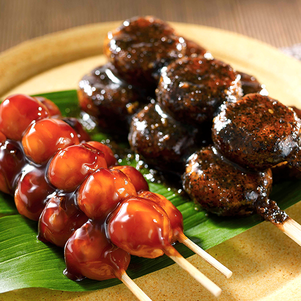 五平餅とみたらし団子