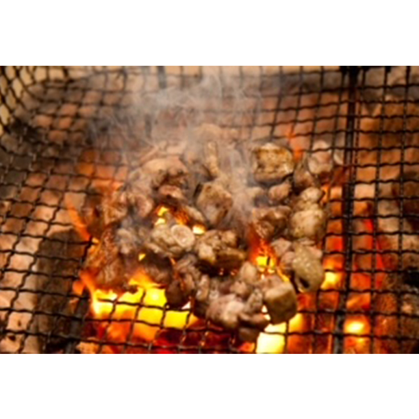 親鶏の炭火焼き