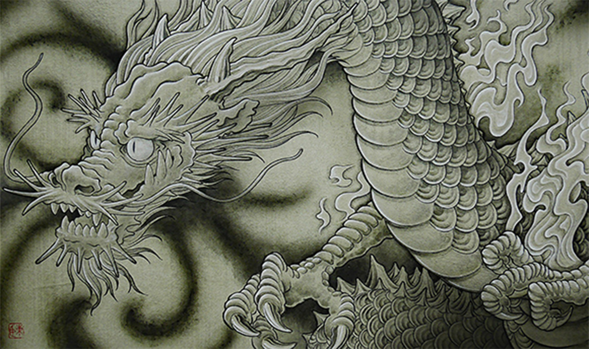 「威風雲龍図」