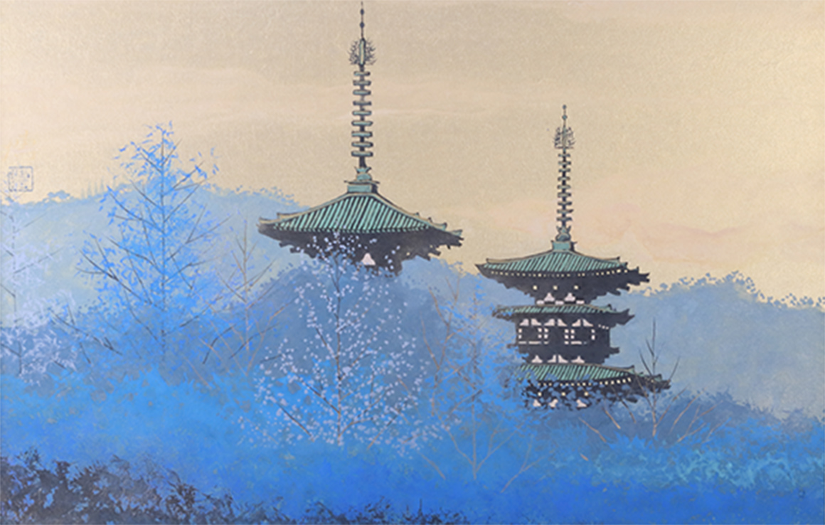 千住博「古都」