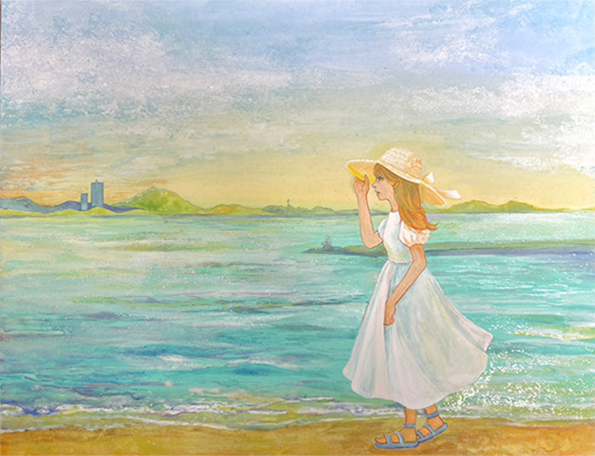 粕谷 凜菜「朝の光」