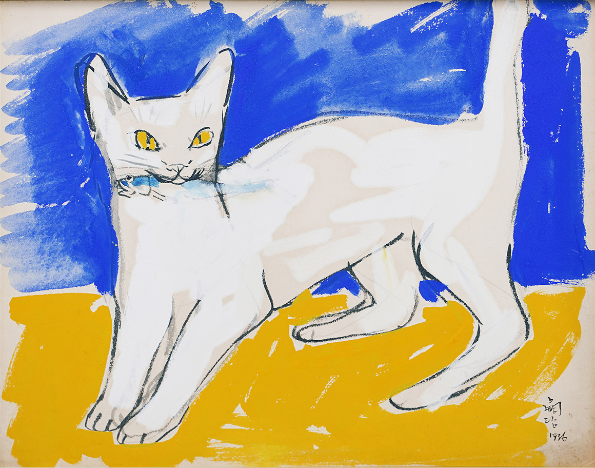 「魚クハヘタ猫」