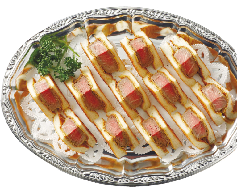 〈西洋銀座〉牛フィレ肉のサンドイッチ