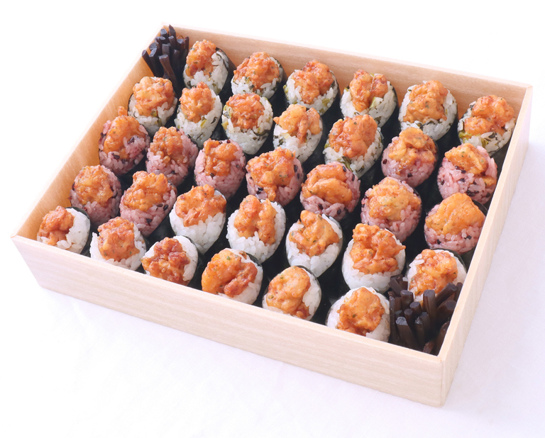 〈地雷也〉三色天むす 33個入