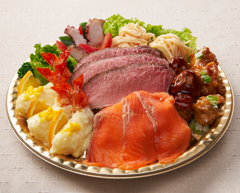 〈柿安ダイニング〉笑顔集まるオードブル