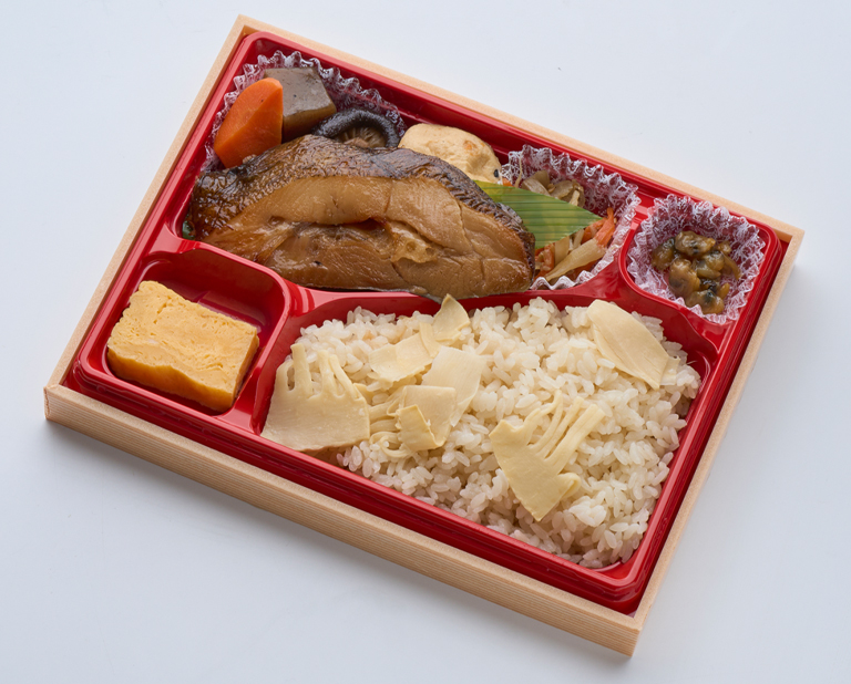 〈佃浅〉カラスガレイ照焼と季節ご飯弁当