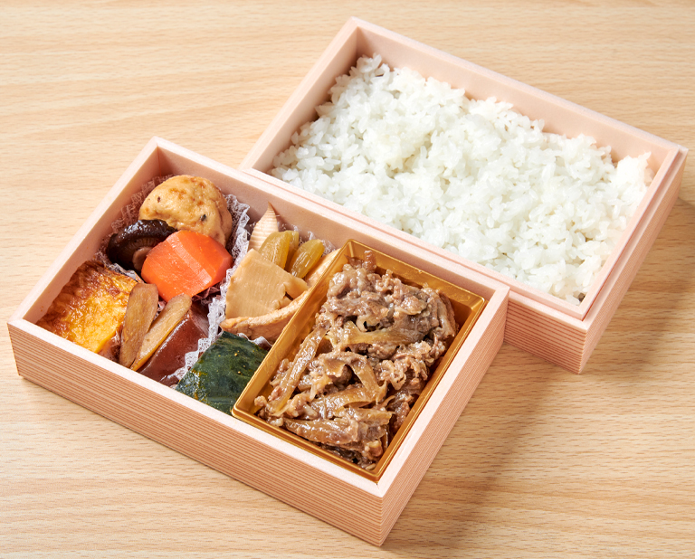 〈佃浅〉【2段膳】牛肉のしぐれ煮