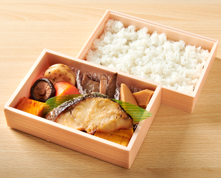 〈佃浅〉【2段膳】銀ダラ江戸甘味噌焼