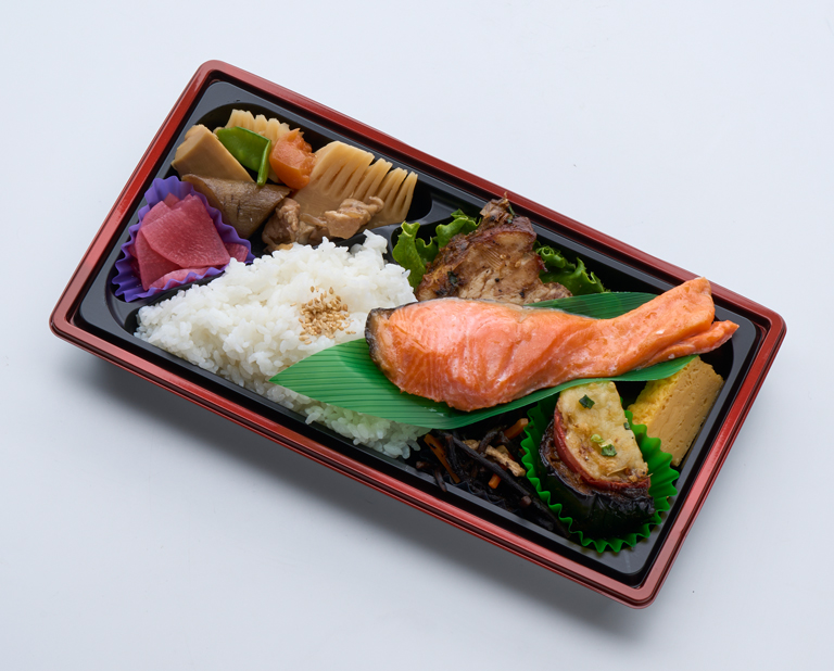 〈ゑびすDaikoku〉サーモン藻塩焼き御膳