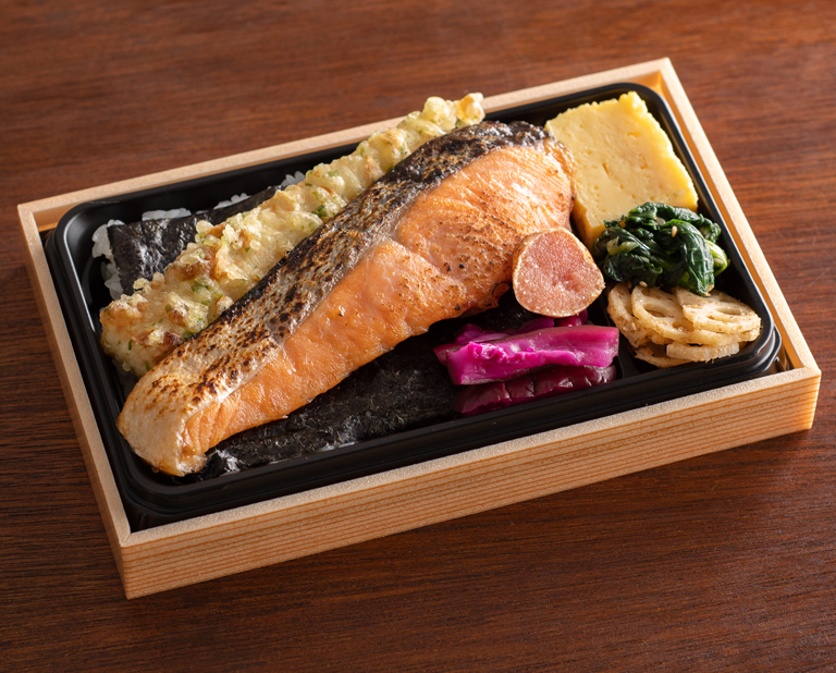 〈ごっつ食べなはれ〉甘塩銀鮭の炙り焼き