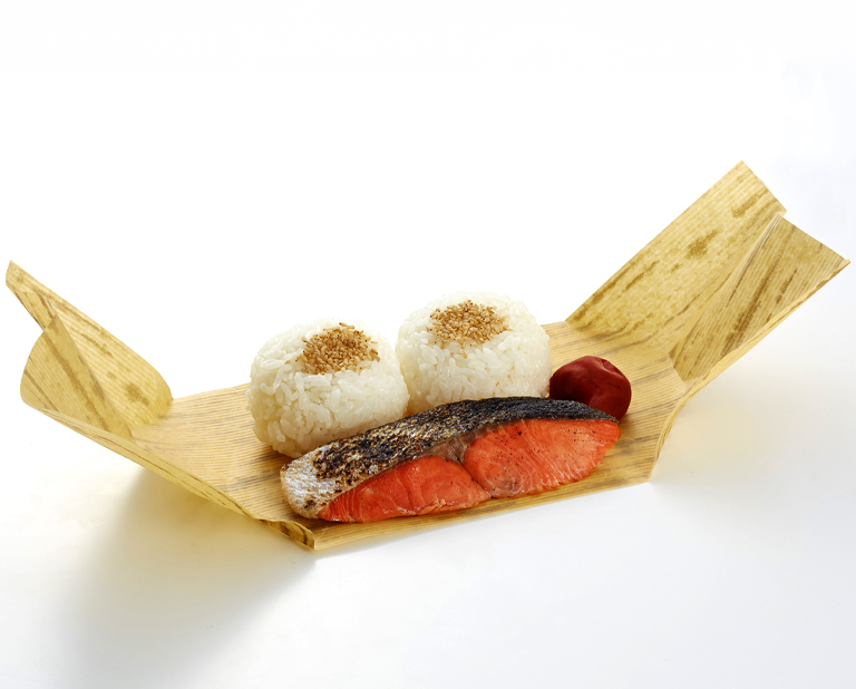 〈米屋のおにぎり屋〉鮭弁当