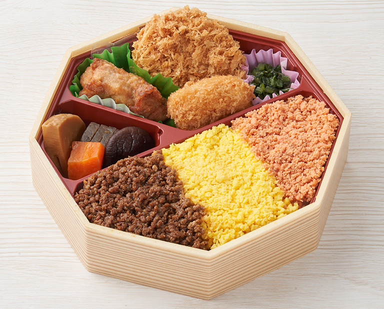 〈とんかつ まい泉〉いろどり弁当