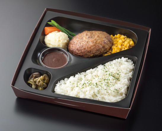 〈ミート矢澤〉ハンバーグ弁当
