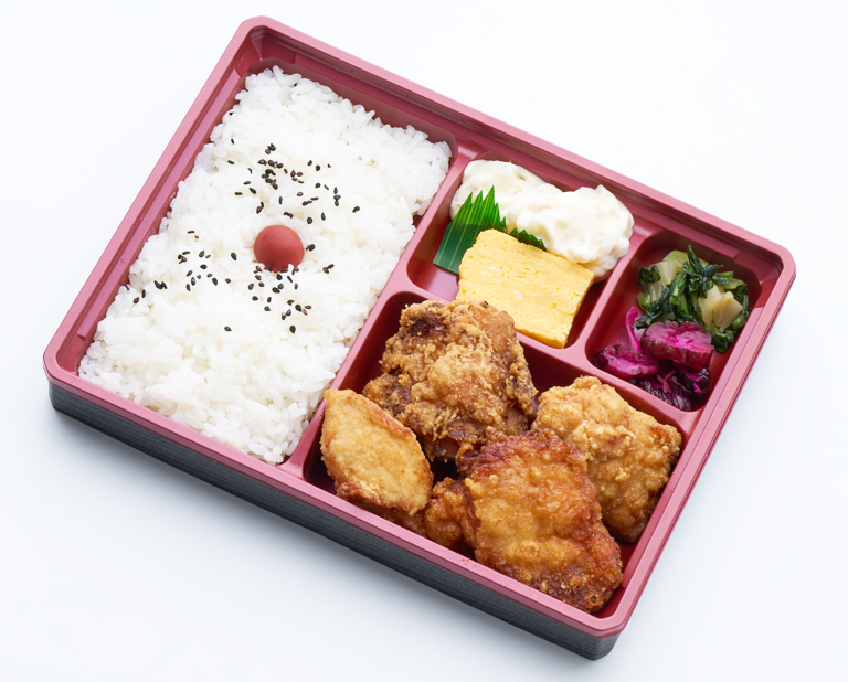 〈たまひで からっ鳥〉からっ鳥弁当