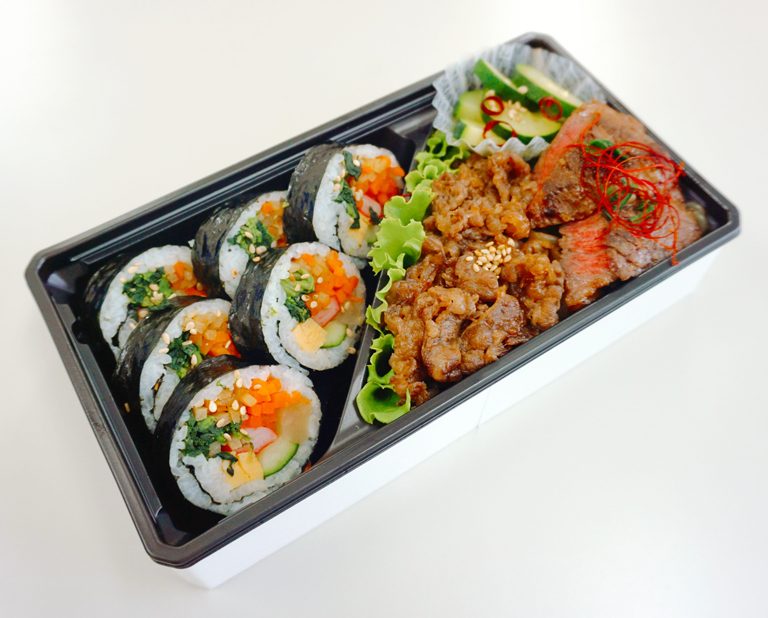 〈カンナムキンパNEO〉和牛プルコギ&カルビと7種具材の野菜キンパ