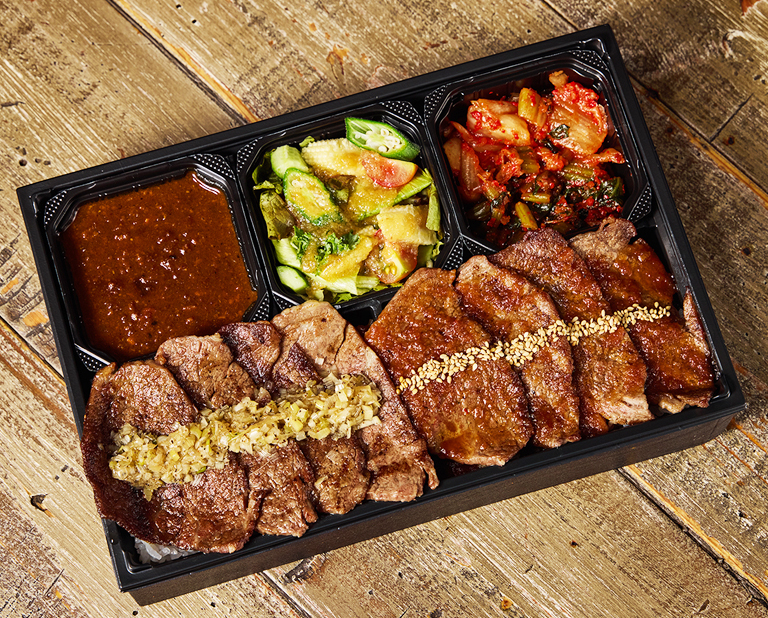 〈焼肉KINTAN〉【お茶付き】黒毛和牛フィレ 極上焼肉弁当