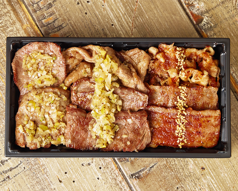 〈焼肉KINTAN〉【お茶付き】8種 焼肉弁当