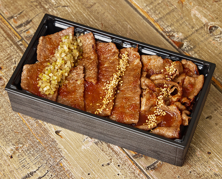 〈焼肉KINTAN〉【お茶付き】3種 WAGYU 焼肉弁当