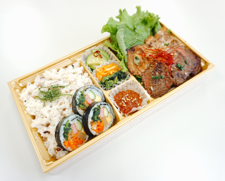 〈カンナムキンパNEO〉韓国焼肉三昧弁当