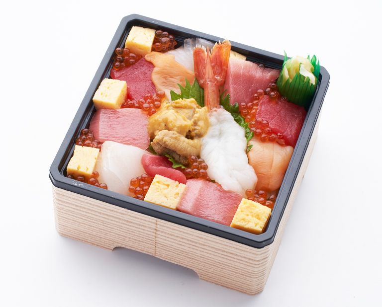 〈つきじ 鈴富〉海鮮ちらし「つきじ」