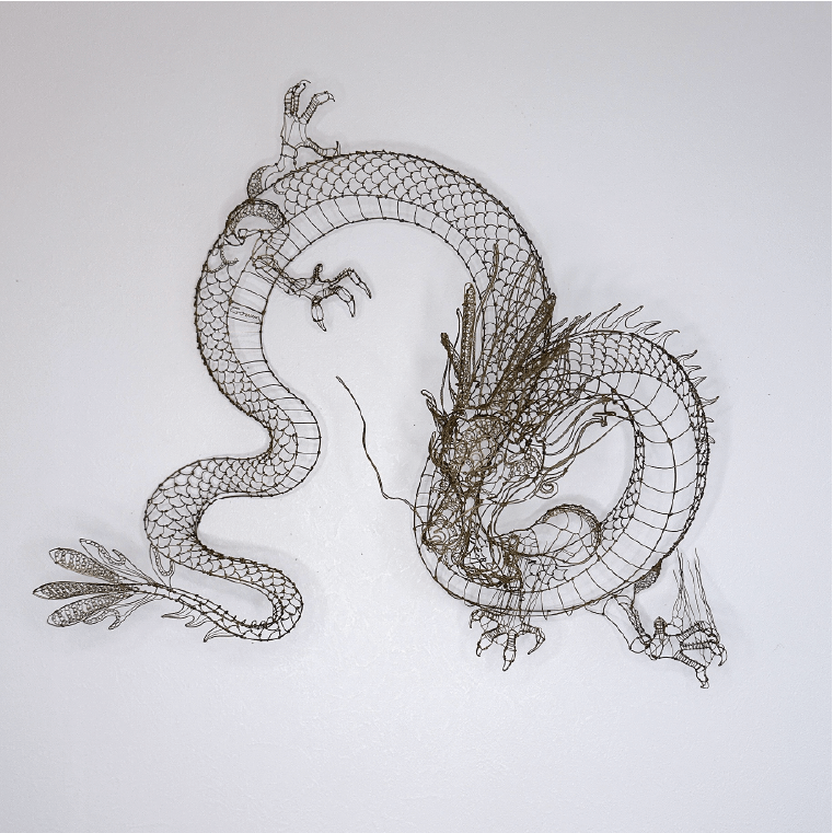 wireart Japanese Loong