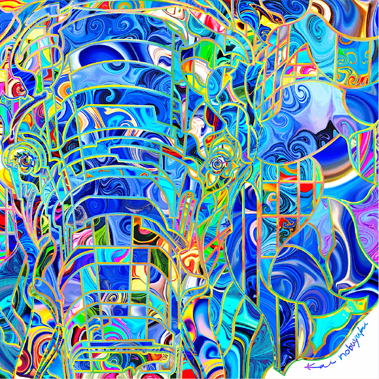 Elephant × Lapis lazuli
