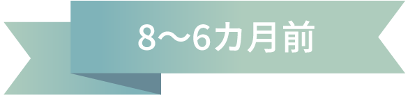 8～6カ月前
