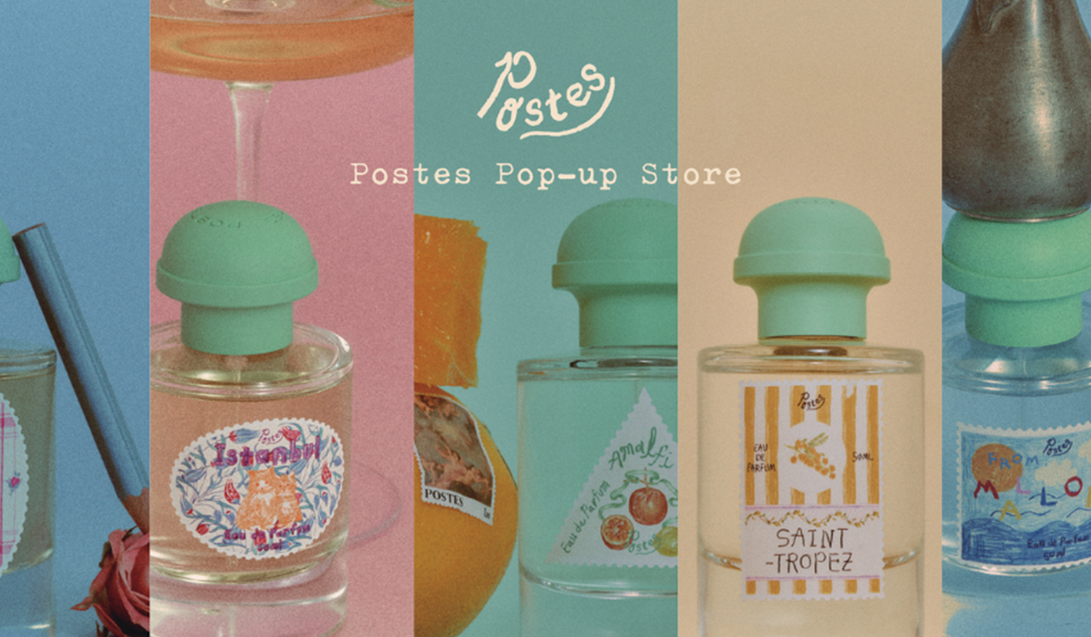 韓国発 香水ブランド〈POSTES〉期間限定ショップ