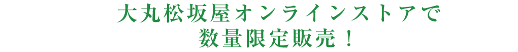 12月1日10時から12月22日10時まで数量限定販売